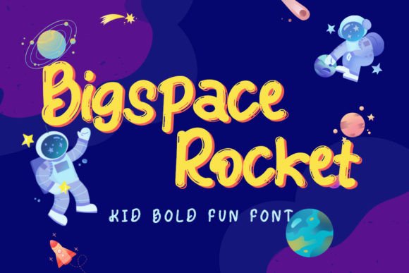 Bigspace Rocket: A Display Font That Makes Your Brand Feel Brighter