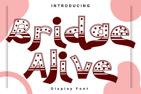 Bridge Alive: A Whimsical Handwritten Font for Crafters