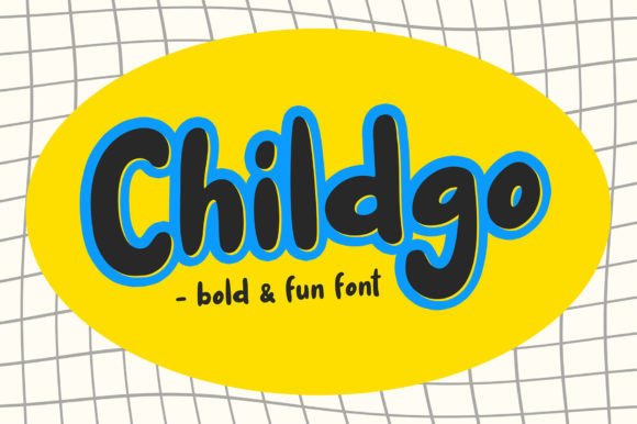 Childgo: A Display Font That Grabs Attention Without Losing Clarity