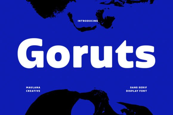 Goruts: A Bold Display Font That Anchors Your Editorial Voice