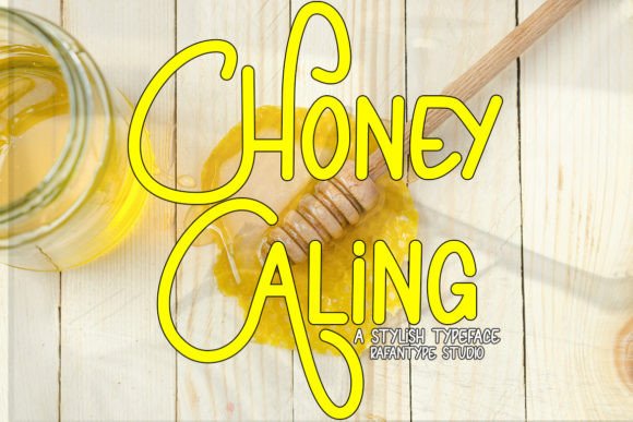 Honey Aling: A Playful Display Font That Lifts Digital Headlines