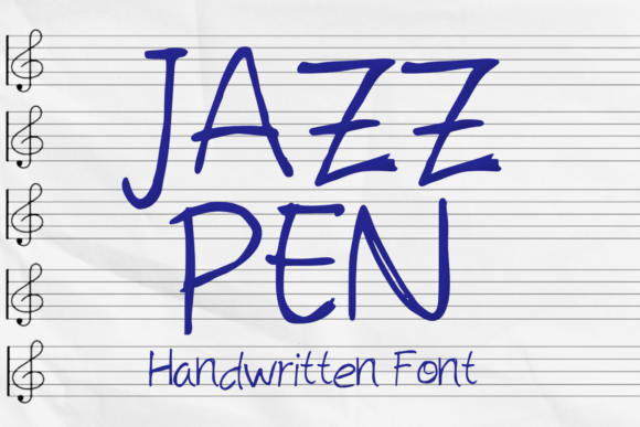 Jazz Pen: A Friendly Handwritten Font for Small Business Branding