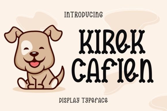 Kirek Cafien: A Bold Display Typeface for Digital Branding