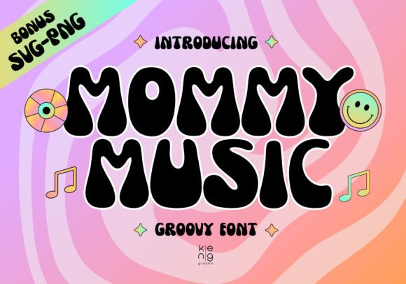 Mommy Music: A Display Font That Adds Warmth and Personality to Your Brand