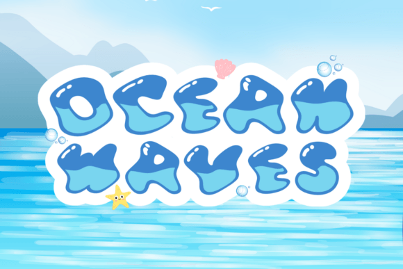 Ocean Waves Font: Playful, Scroll-Stopping Display Typography