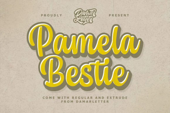 Pamela Bestie: A Playful Display Font with Editorial Warmth