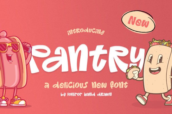 Pantry: A Display Font That Makes Your Brand Taste Delicious