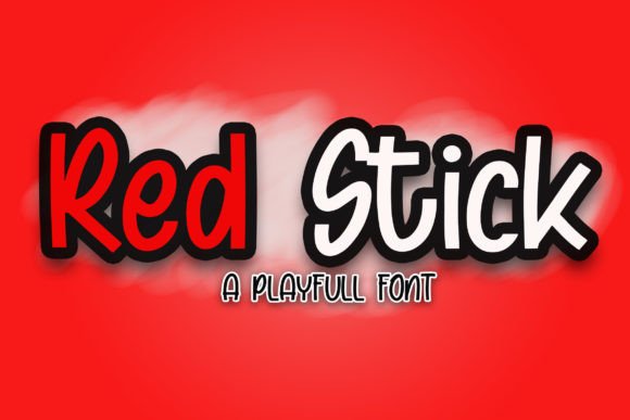 Red Stick: A Playful Display Font That Makes Your Brand Feel Like Home