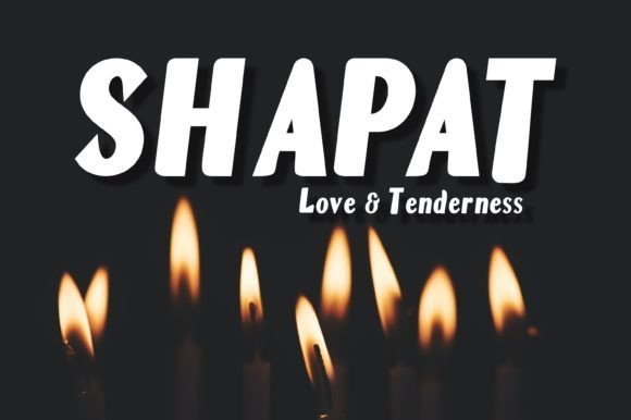 Shapat: A Display Font for Editorial Charm