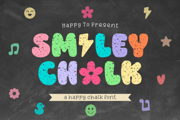 Smiley Chalk: A Playful Display Font That Actually Works in Real Branding