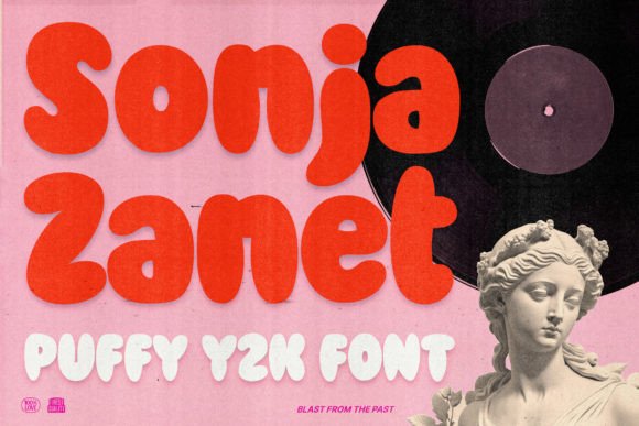 Sonja Zanet: A Playful, Bubble-Shaped Display Font for Bold Brand Moments
