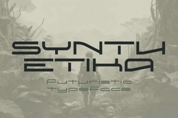 Synthetika: A Bold, Future-Forward Display Font for Makers