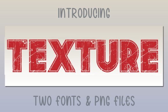 Texture: A Vintage Grunge Display Font That Earns Its Place
